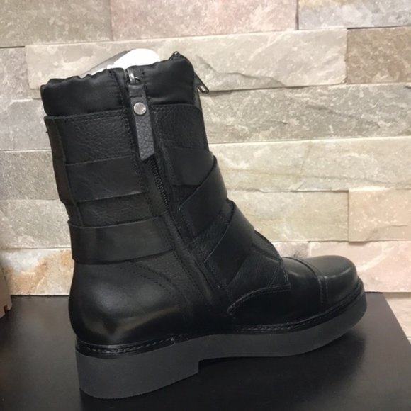 Women's Geox Rayssa Moto Boot - Picture 7 of 9